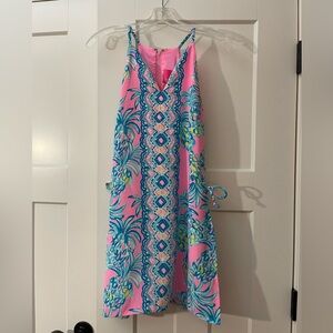 Lilly Pulitzer Blue & Pink Romper
